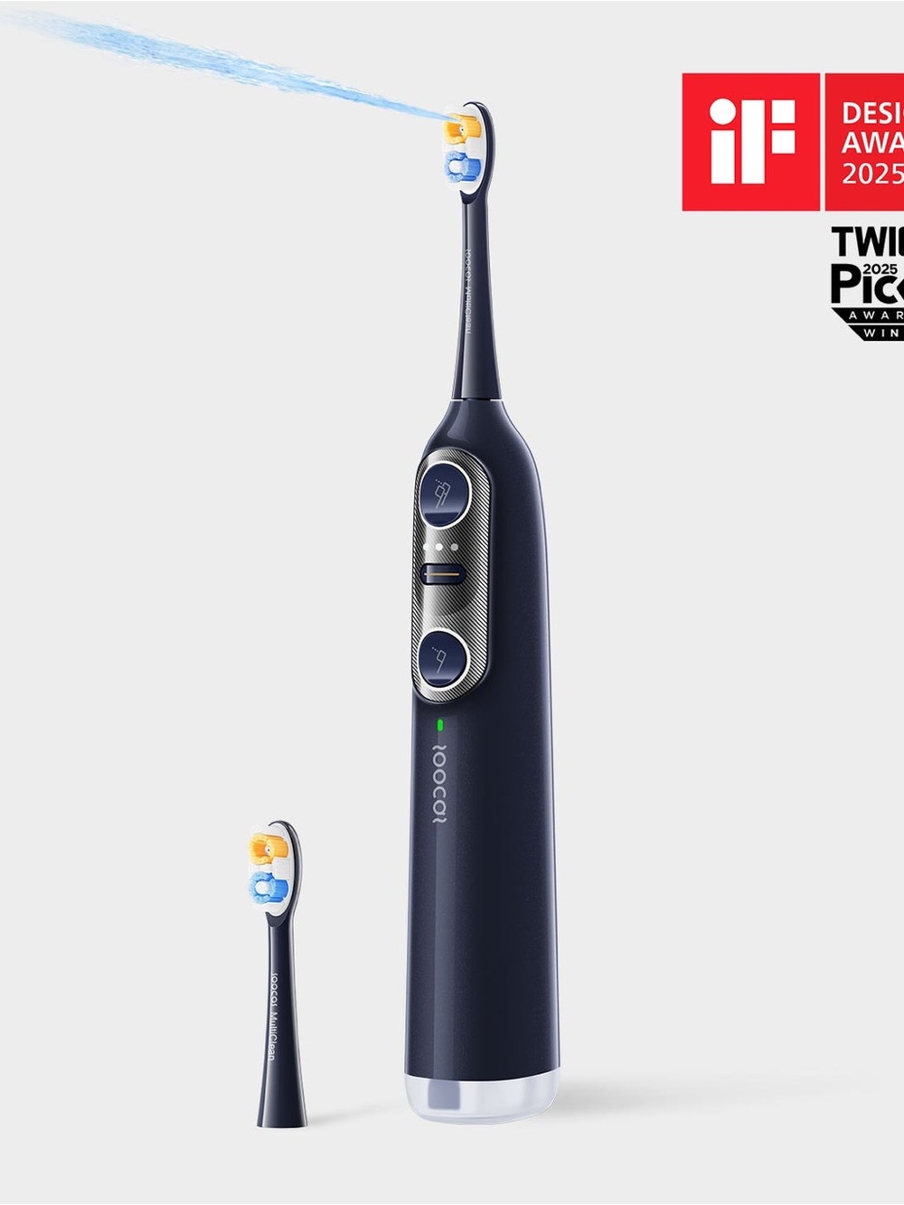 Soocas NEOS II 2-in-1 electric toothbrush with water flosser- Dark Violet